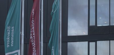 FH flag foran FH-huset
