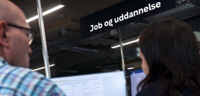 Ledighed og arbejdsløshed: Ledige og arbejdsløse for rådgivning og hjælp i Jobcenteret på Gammel Køge Landevej i København