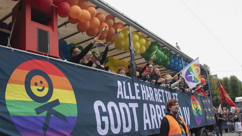 Gå med fagbevægelsen til Copenhagen Pride