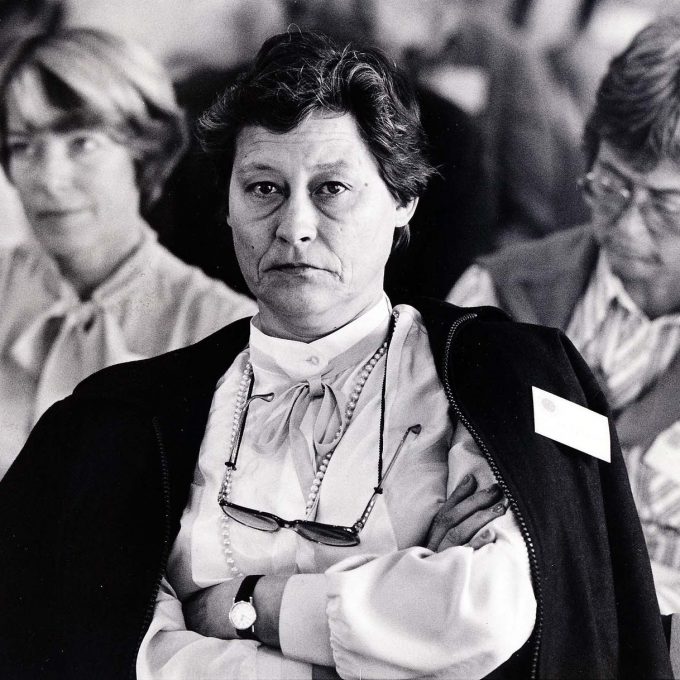 Fagbevægelsens Historie: Som formand for Dansk Sygeplejeråd gennem hele 29 år omstrukturerede hun organisationen og placerede den som en stærk og synlig del af fagbevægelsen i den brede offentlighed