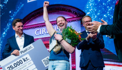 Der lød et overdøvende jubelbrøl fra den store sal i Cirkusbygningen i København, da Christina Rasmussens navn blev råbt op som vinder af Årets uddannelsesmentor.